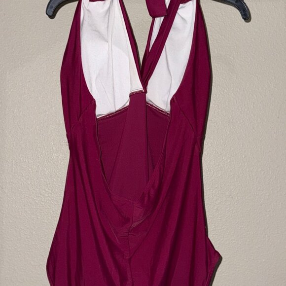 Halter one-piece swimsuit **Maternity** - Picture 3 of 3